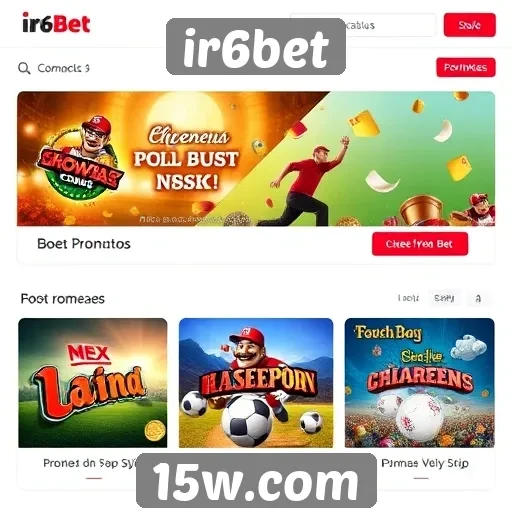 Promoções e bônus oferecidos pela ir6bet